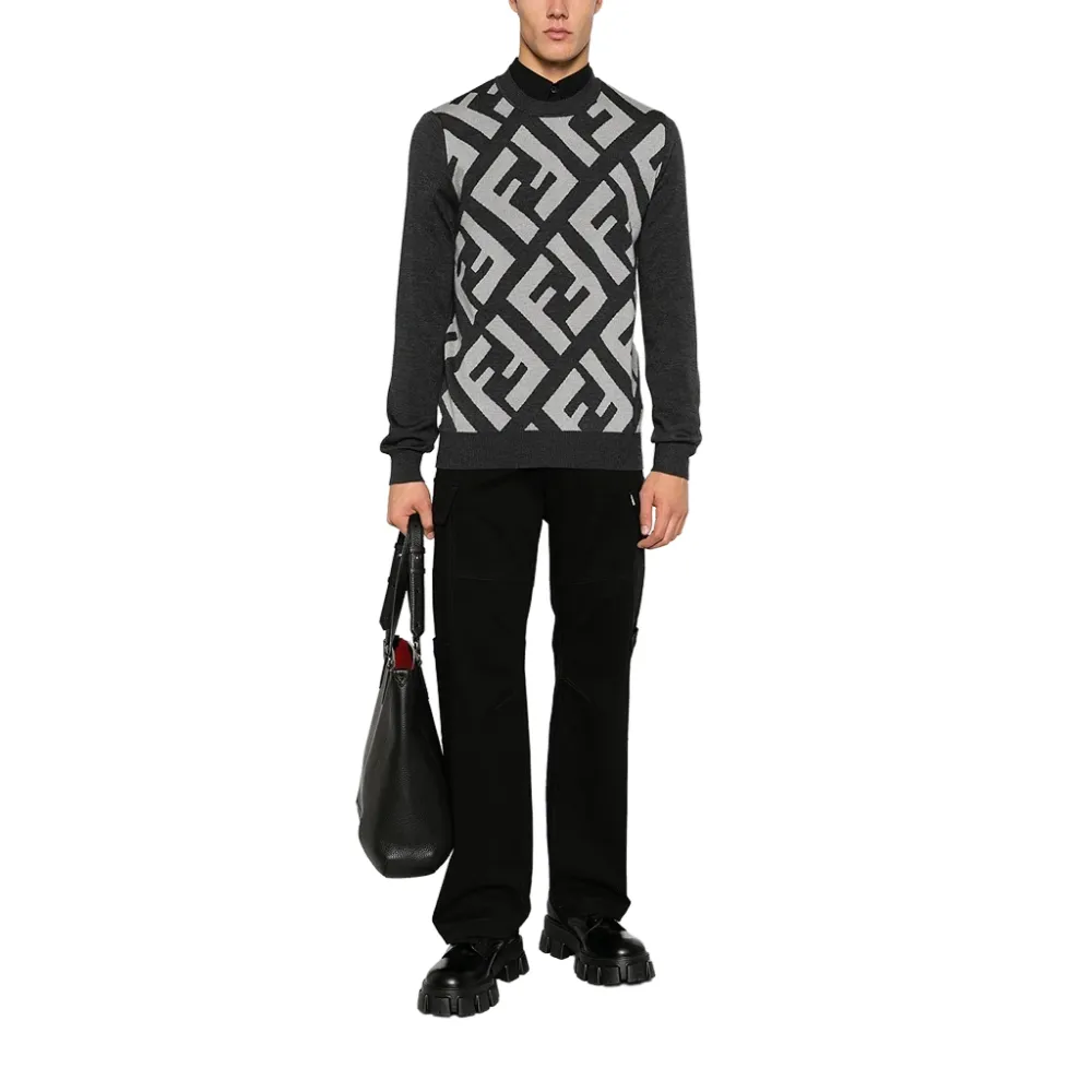 FF-Jacquard Wool Jumper