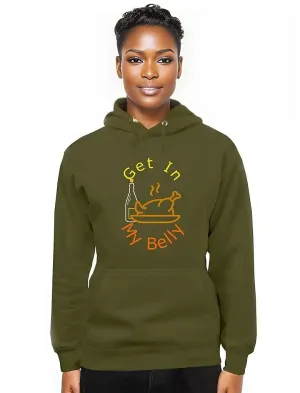 Get in My Belly Thanksgiving Unisex Premium Pullover Hoodie