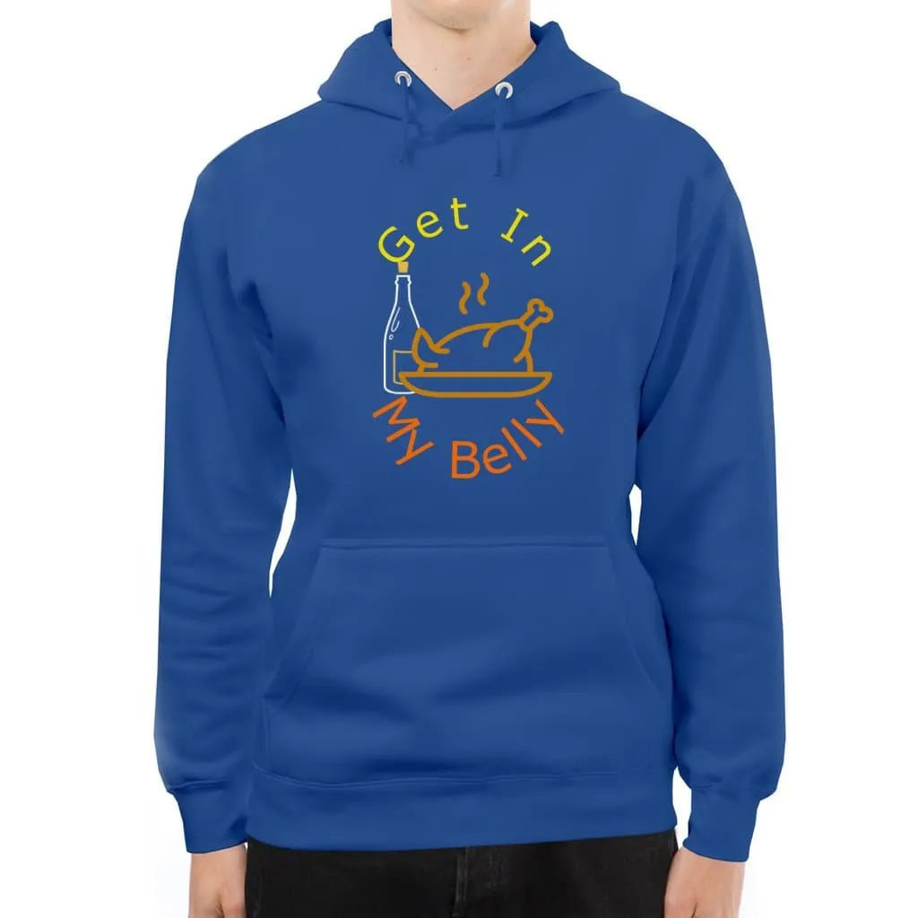 Get in My Belly Thanksgiving Unisex Premium Pullover Hoodie