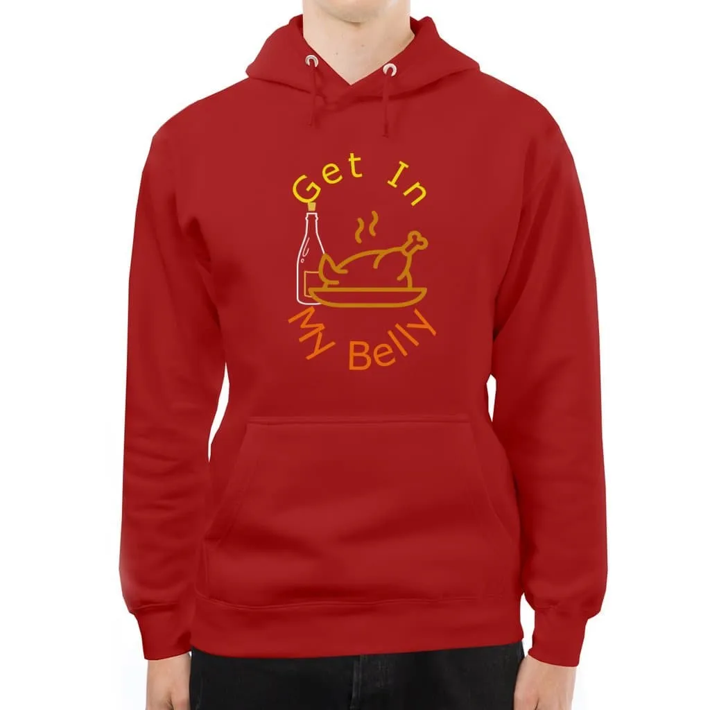 Get in My Belly Thanksgiving Unisex Premium Pullover Hoodie