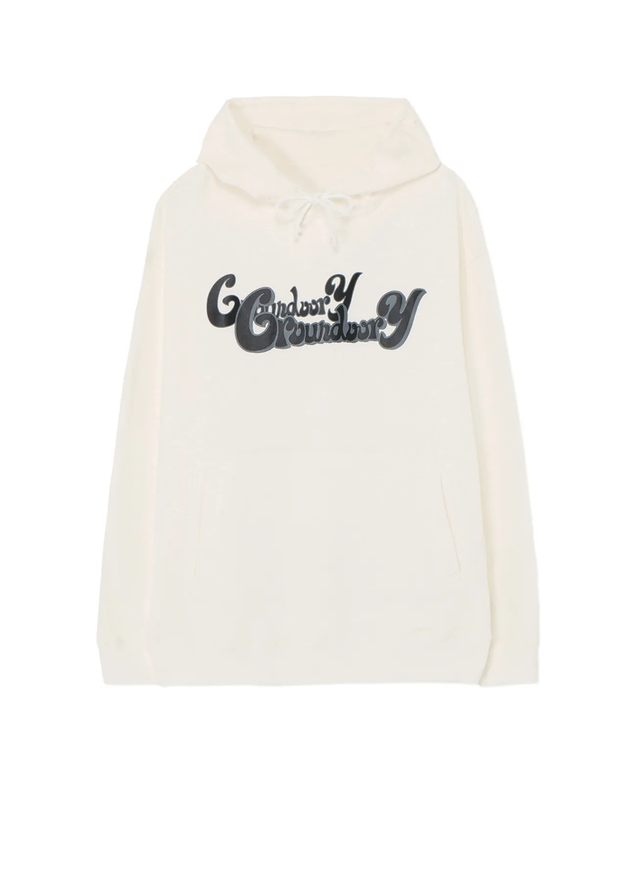 GROUNDOOR Y LOGO FLEECE LINING HOODIE