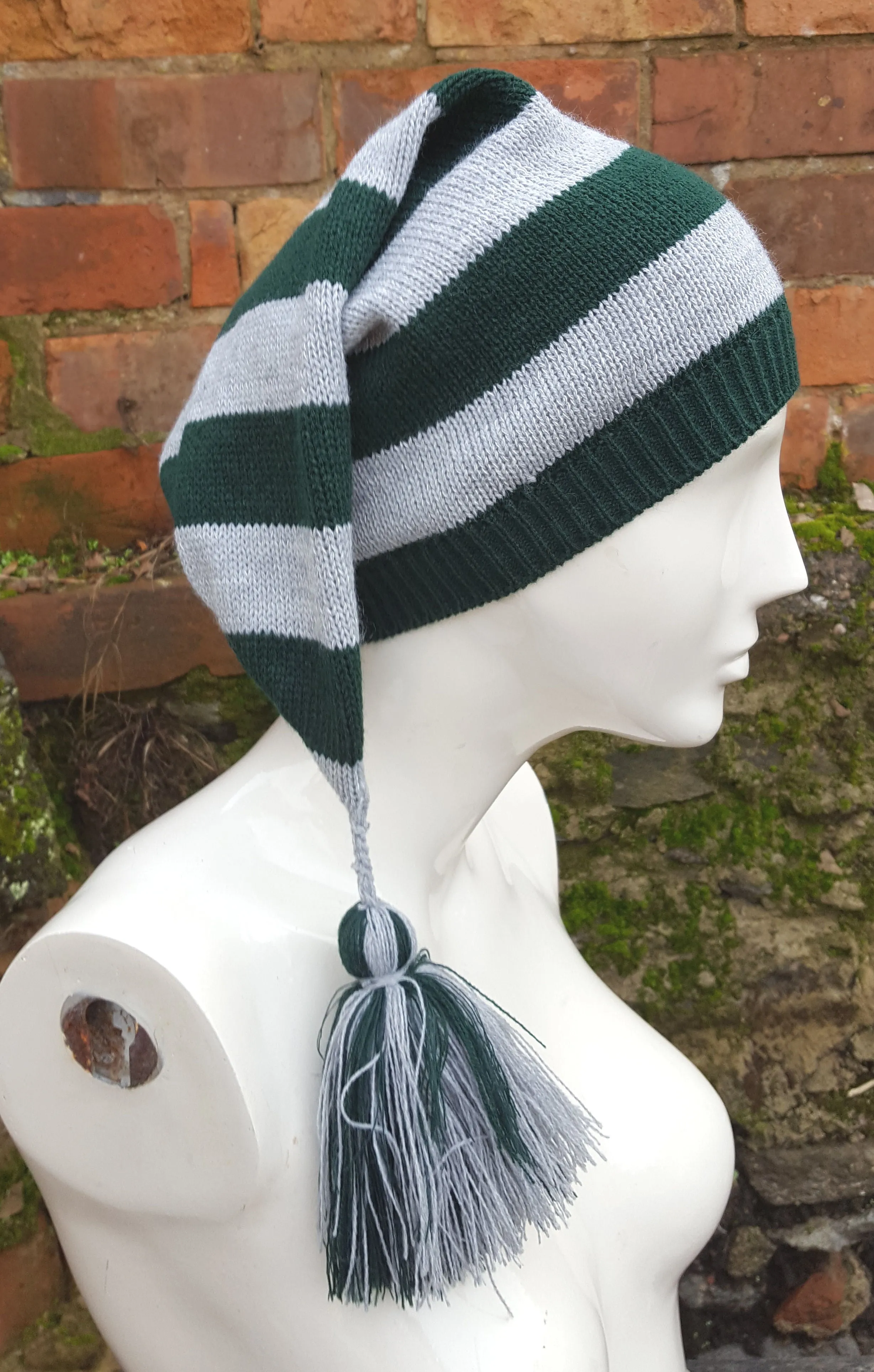 Harry Potter inspired, pixie hat, slouchy pirate hat, hogwarts school, available in all houses.