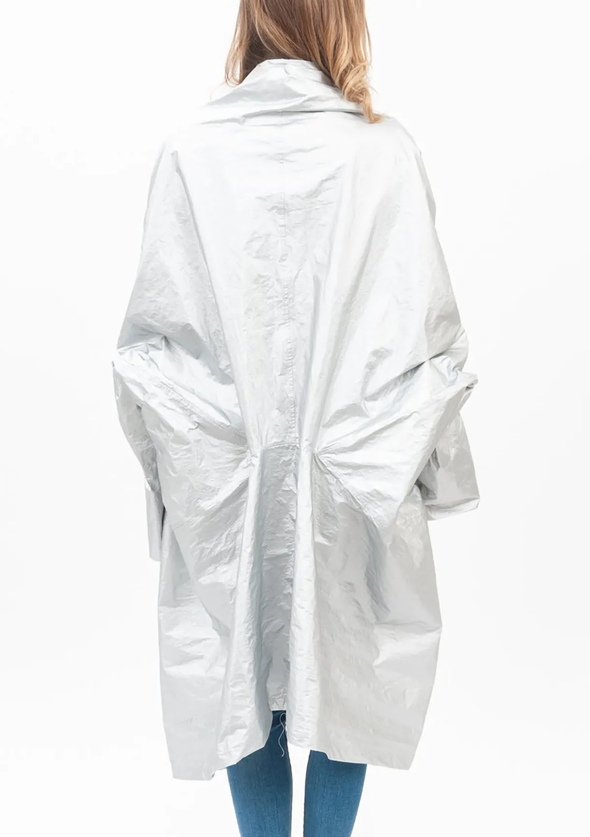 Hi-Tech Waterproof Flip Coat - SILVER