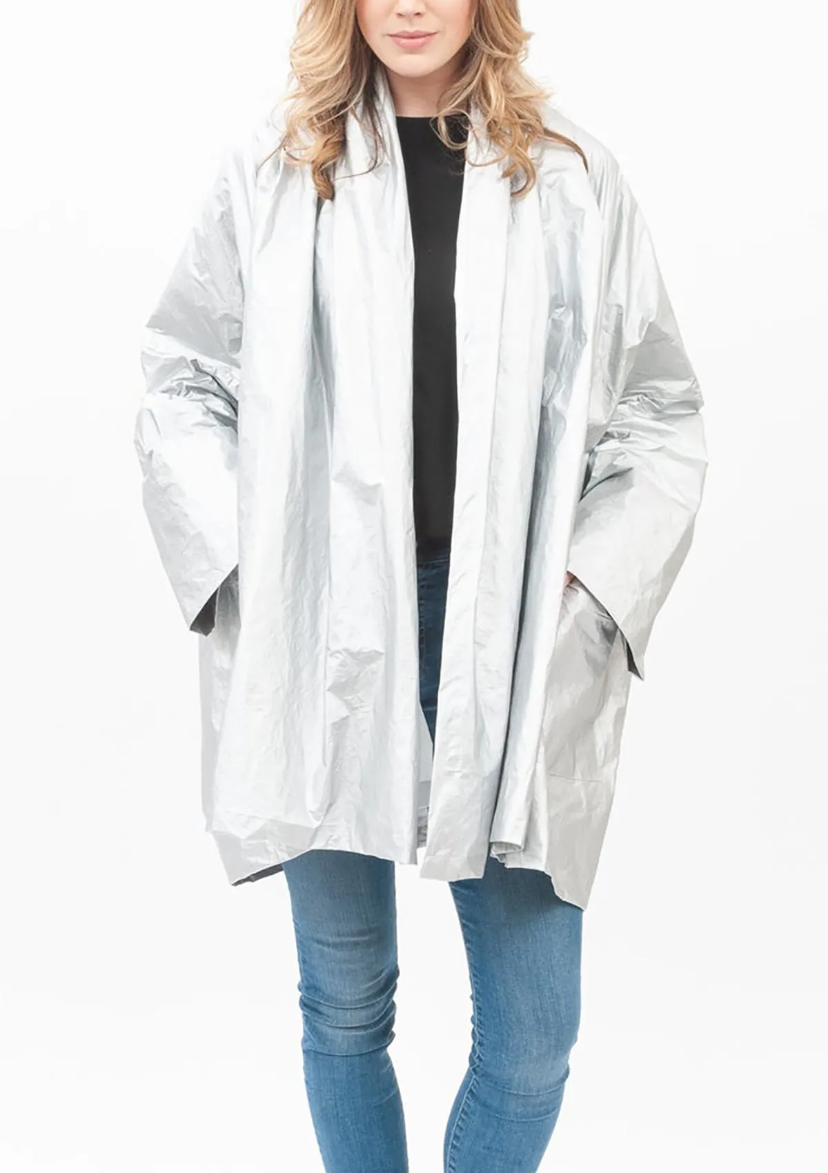 Hi-Tech Waterproof Flip Coat - SILVER