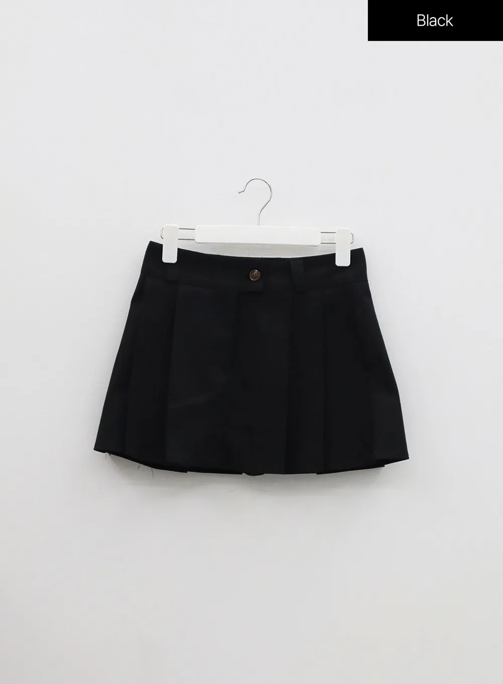 High Waist Pleated Mini Skirt OM306