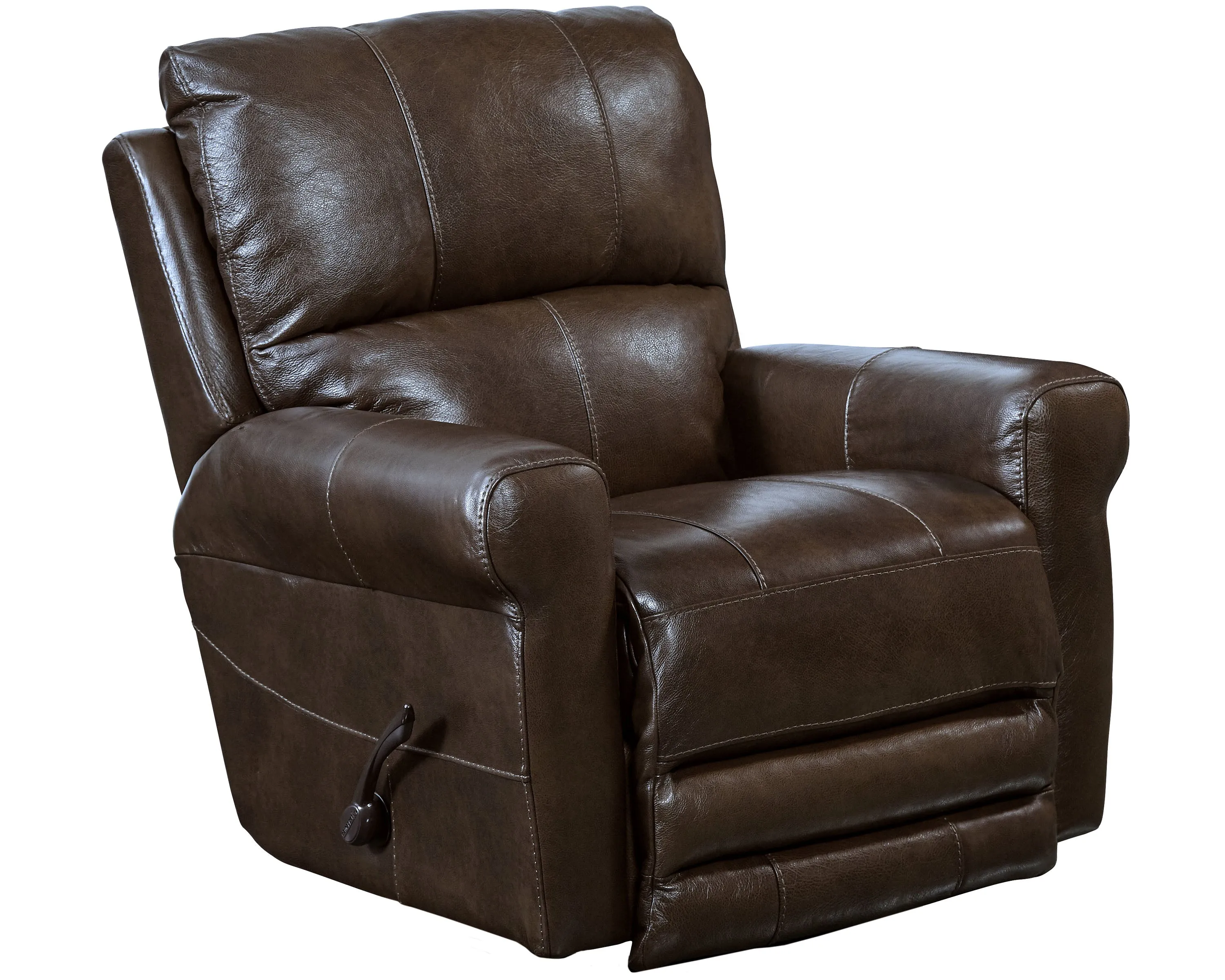 Hoffner Leather Swivel Glider Recliner