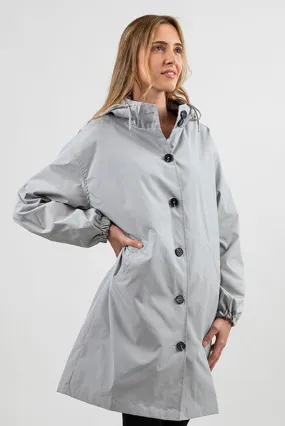 ICE GRAY WINDBREAKER