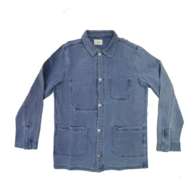 INDIGO FRENCH TWILL COVERALL (VINTAGE WASH)