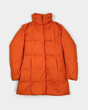 Jean Paul Gaultier Orange Long Padded Jacket 1990's