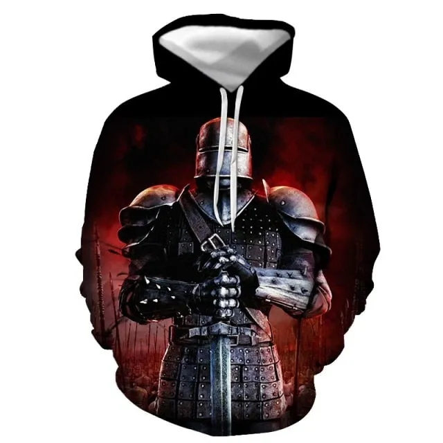 Knights Templar Commandery Hoodie - 3D Printing