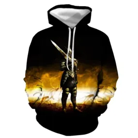 Knights Templar Commandery Hoodie - Gold & Black