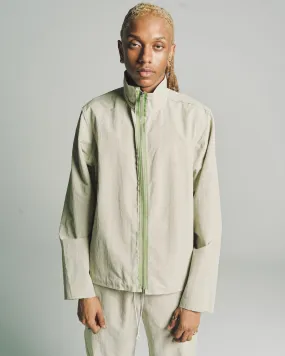 Light Green Nylon Tech Jacket