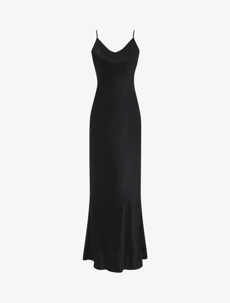 Low Tide Maxi Dress | Black