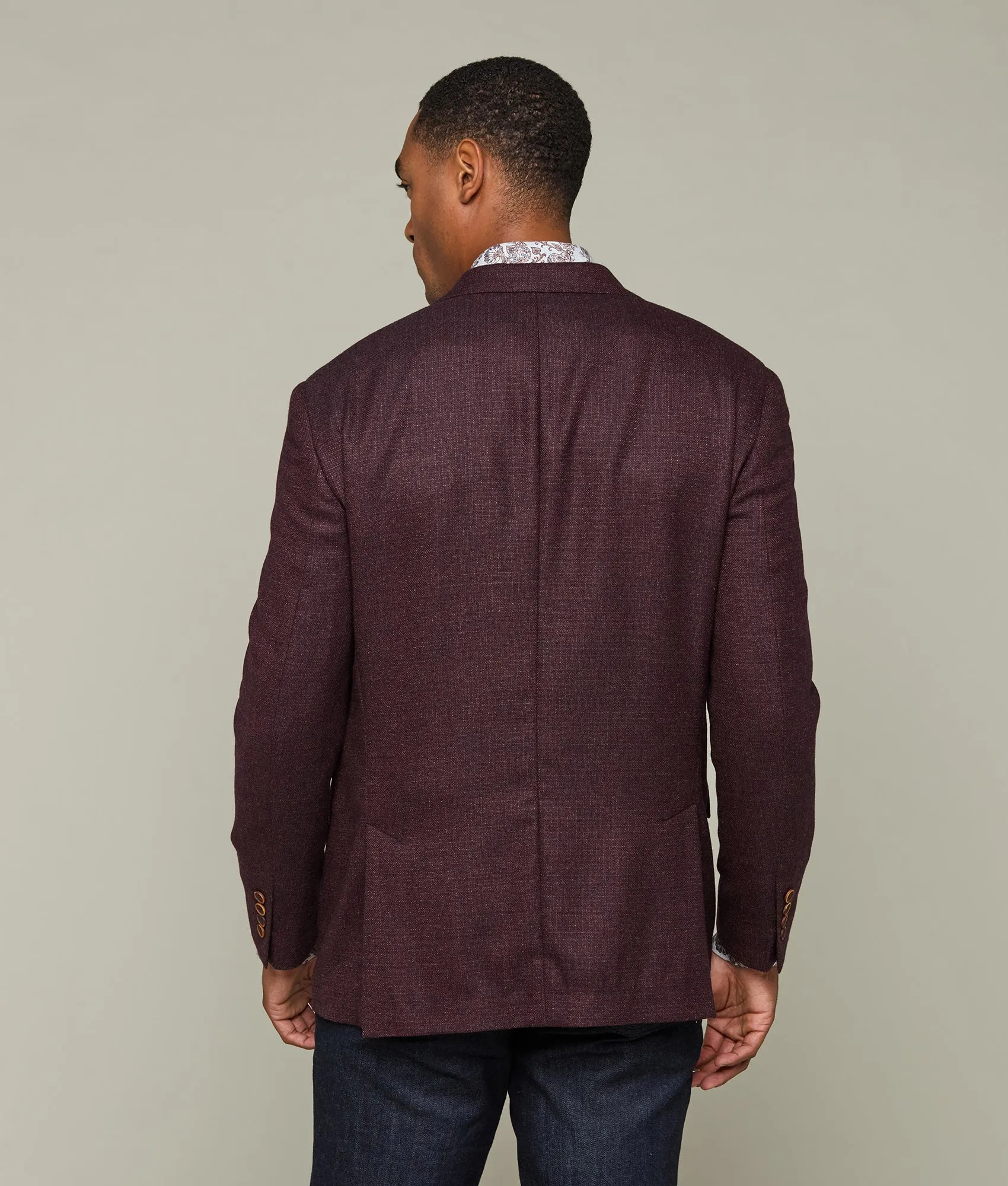 Lucchese Sport Coat :: Aubergine