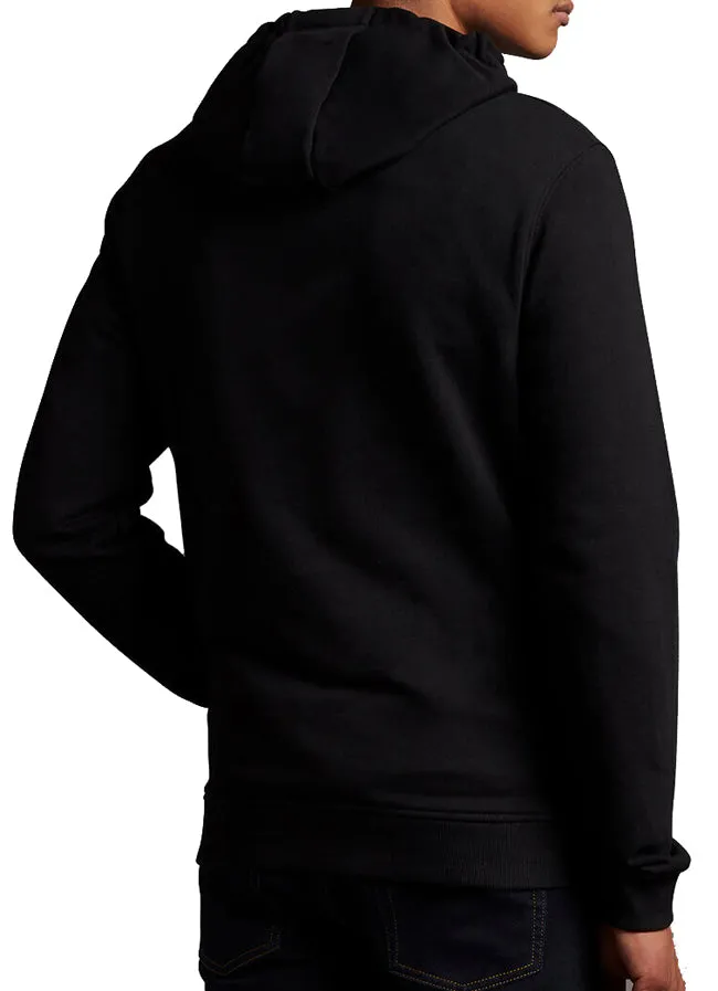 Lyle and Scott Mens Pullover Hoodie Black
