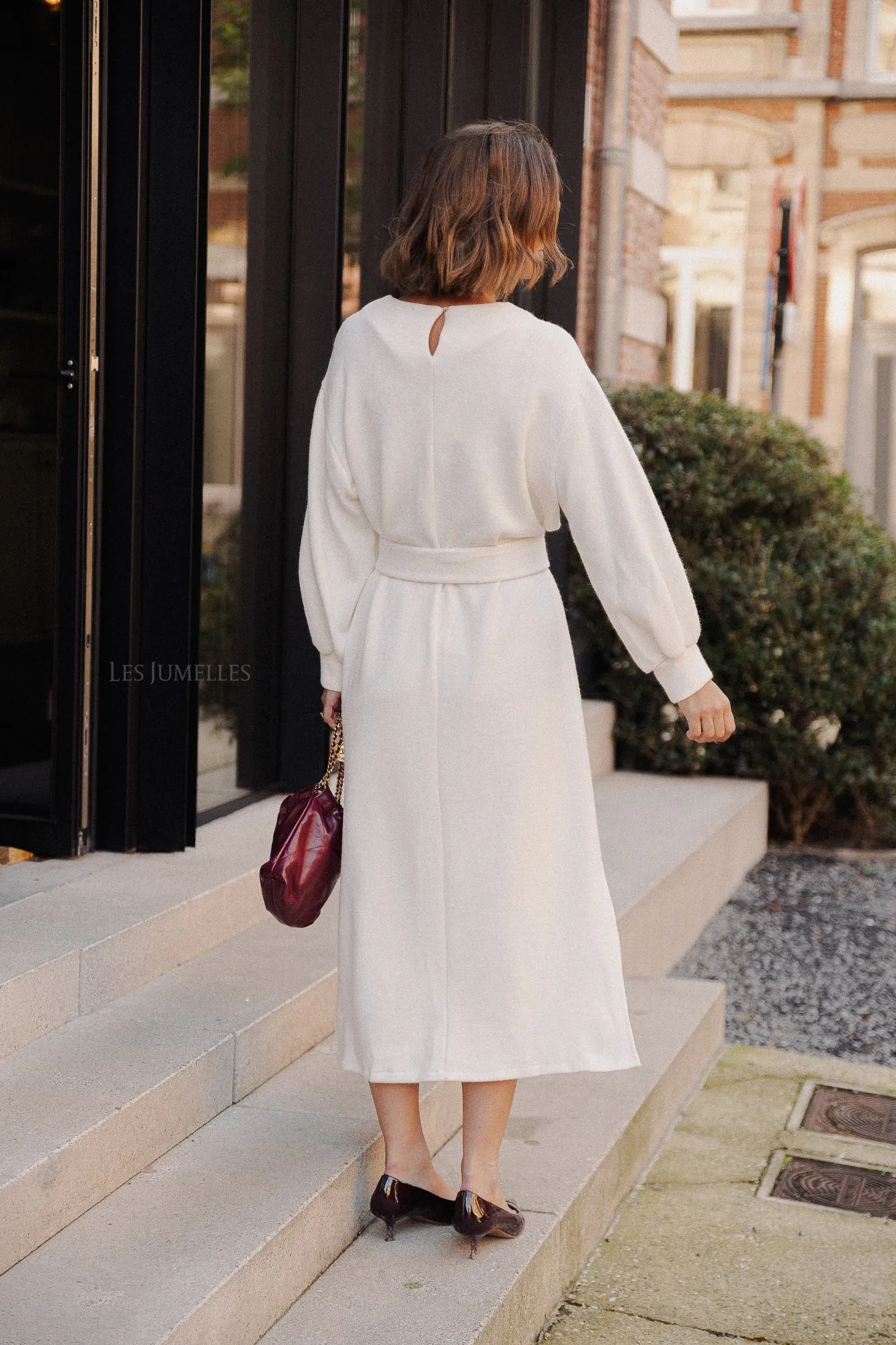 Mabel maxi dress cream