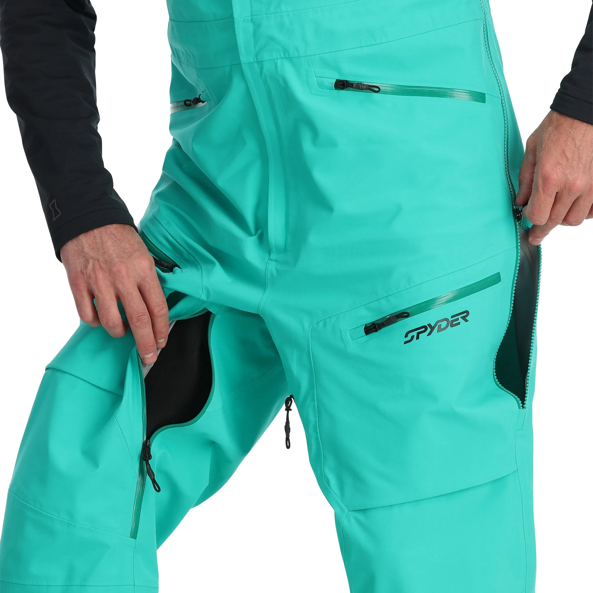 Mens Sanction Bib - Teal Green