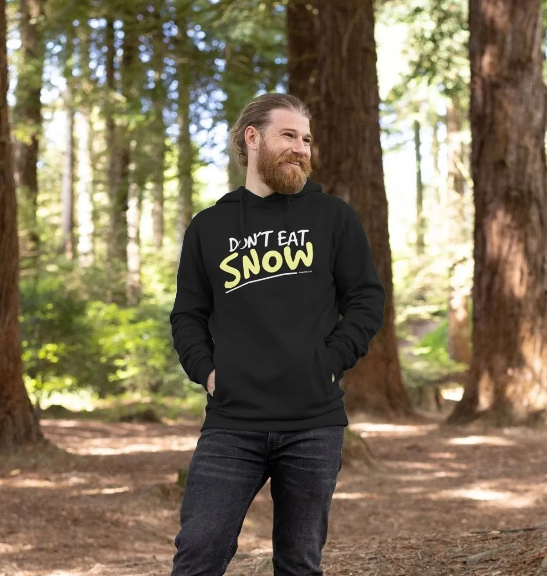 Men's Yellow Snow Organic Pullover Hoodie