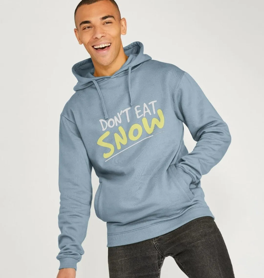 Men's Yellow Snow Organic Pullover Hoodie