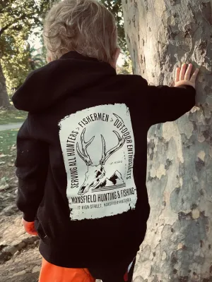 MHF Kids Stamp Hoodie - Black