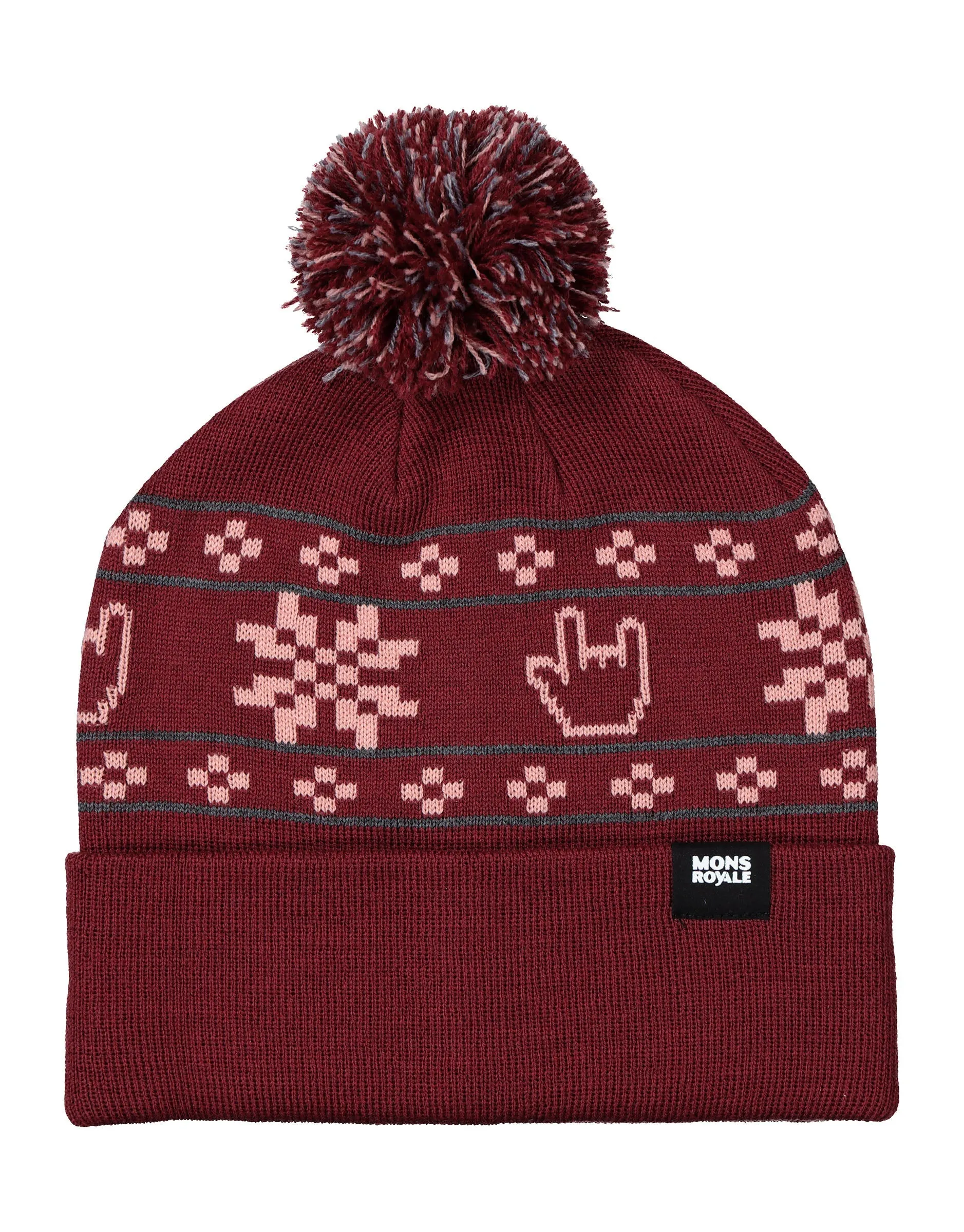 Mons Royale Pom Pom Beanie