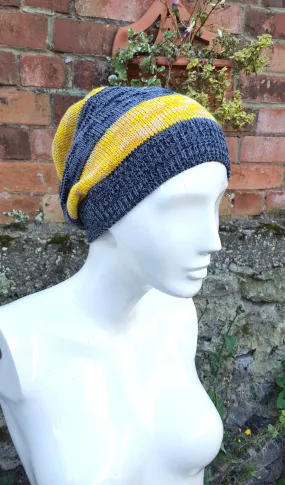 Newt scamander, vintage Huffle puff beanie hat.