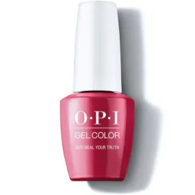 Opi Gel F007 Red-Veal Your Truth