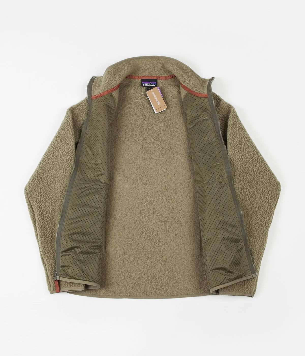 Patagonia Retro Pile Fleece Jacket - Sage Khaki