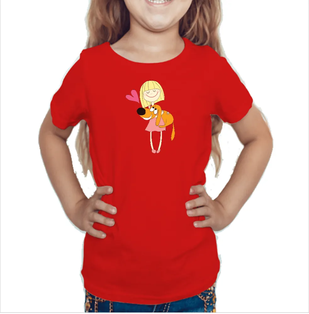 Pawsome Friends Little Girl's T Shirt D29