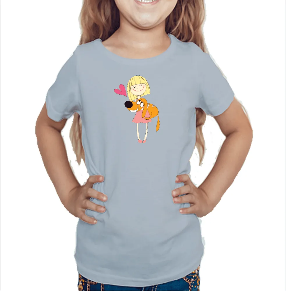 Pawsome Friends Little Girl's T Shirt D29