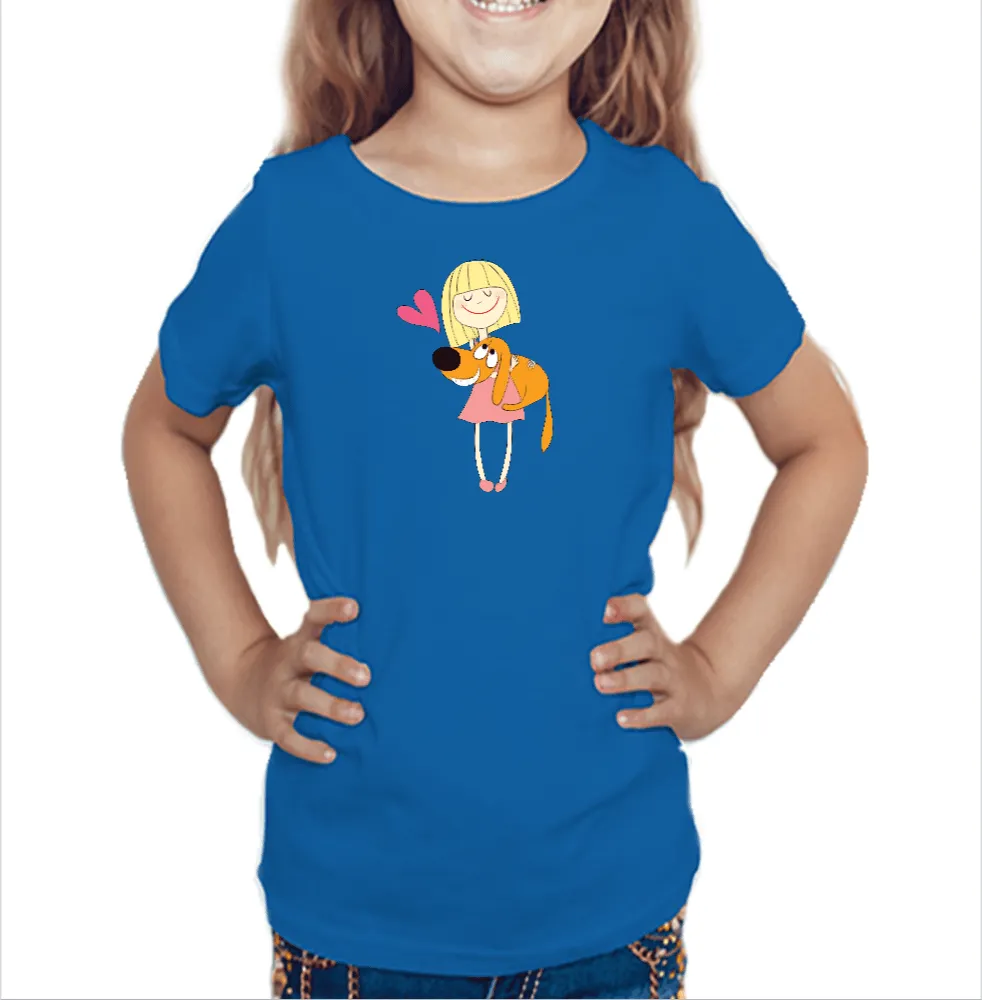 Pawsome Friends Little Girl's T Shirt D29