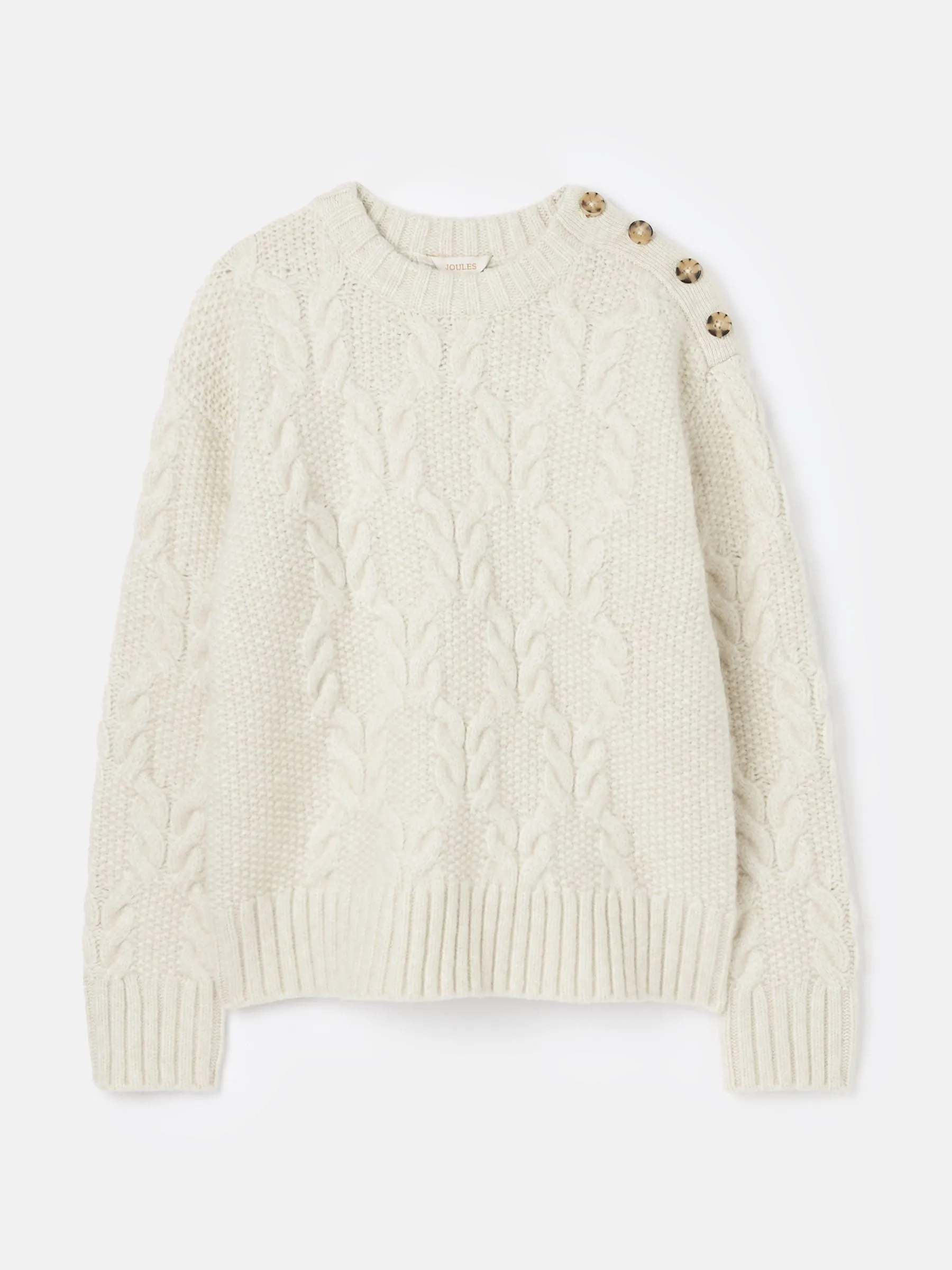 Pippa Cable Knit Jumper - Cream