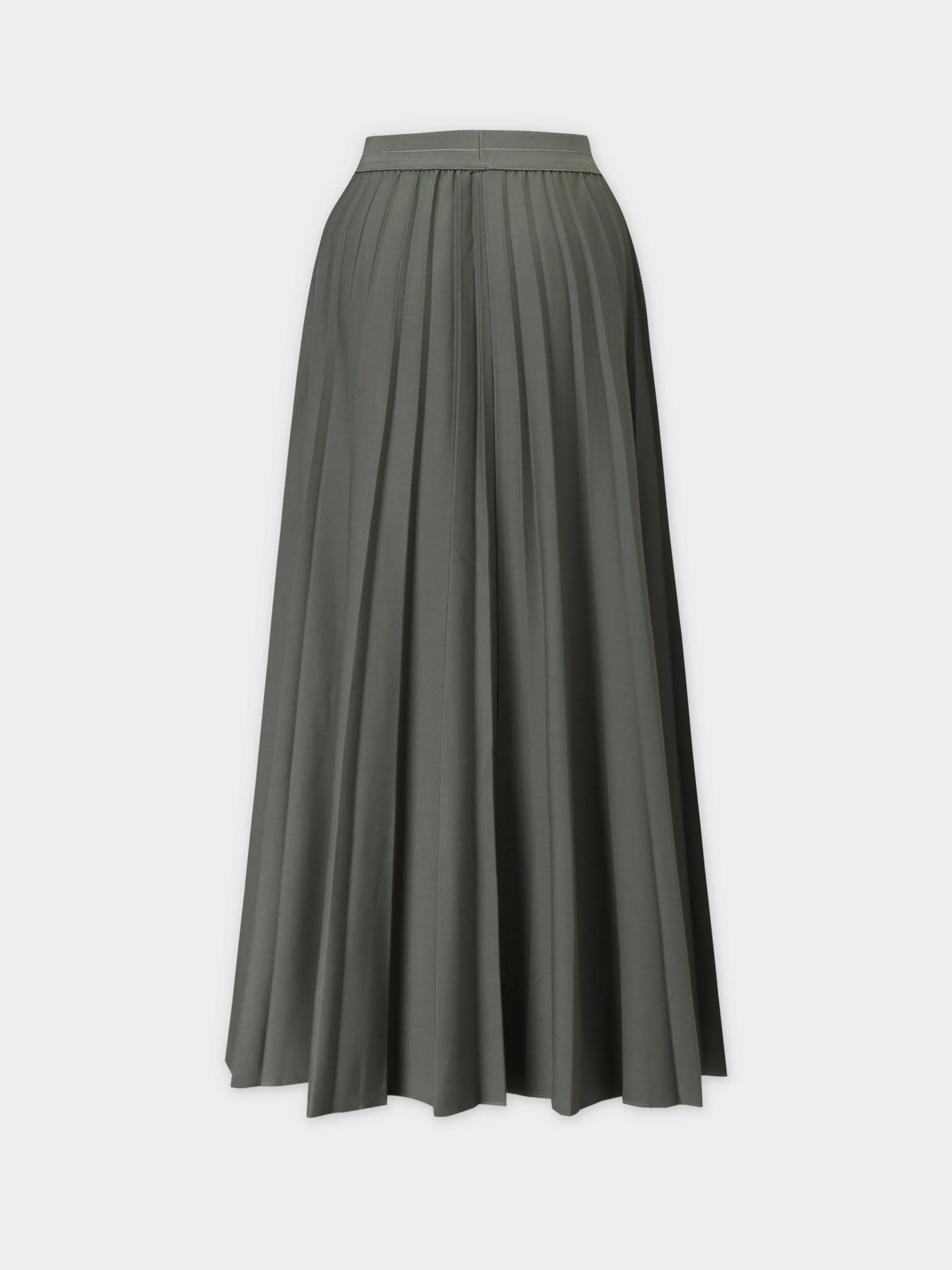 Pleated Skirt 37"-Clay