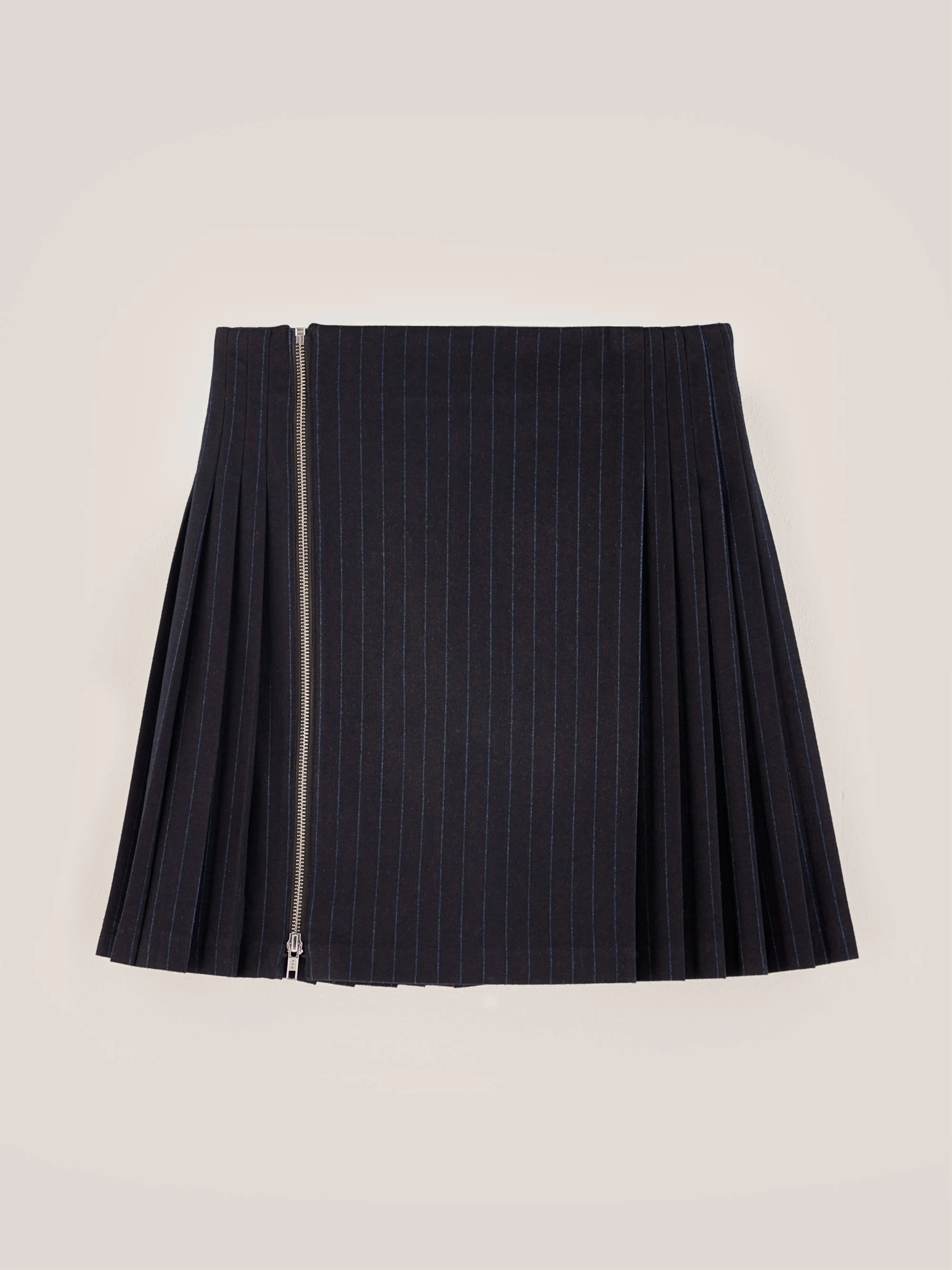 Plix mini pleated skirt (242 / W / STRIPE A)