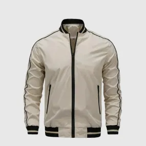 Polyester Jacket Men Baseball Uniform Loose Fashion