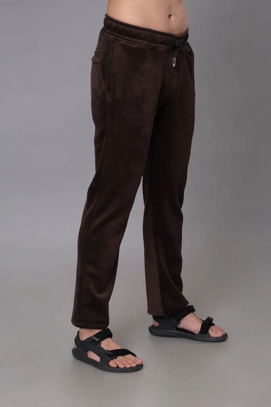 PREMIUM CORDUROY STRAIGHTFIT LOWER -DARK BROWN