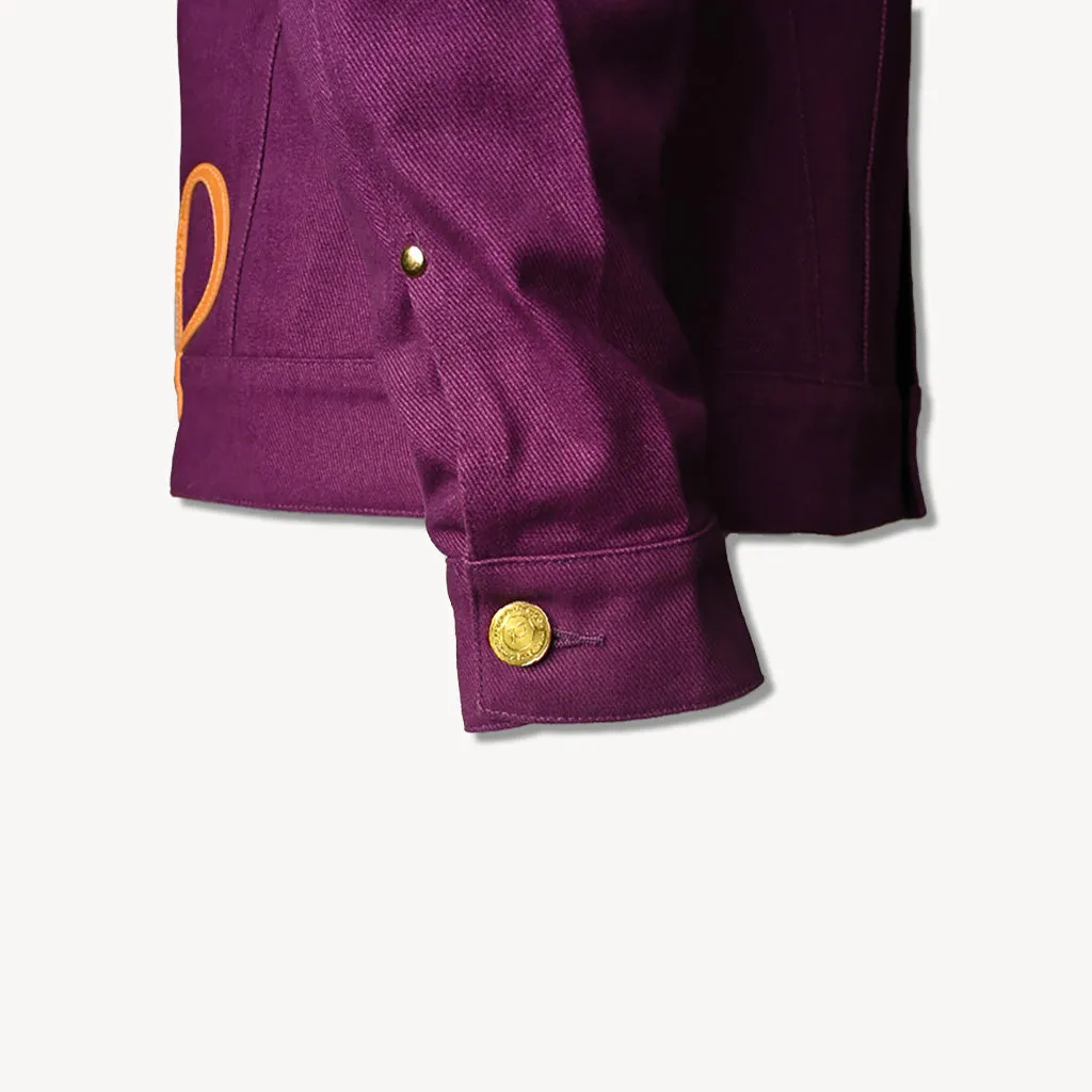 PRES Signature Denim Jacket - Purple