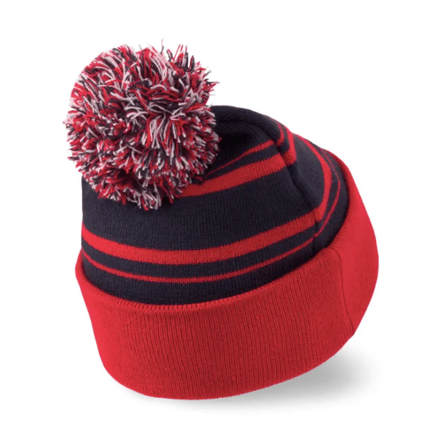 Puma Men's P Removable Pom Beanie Navy