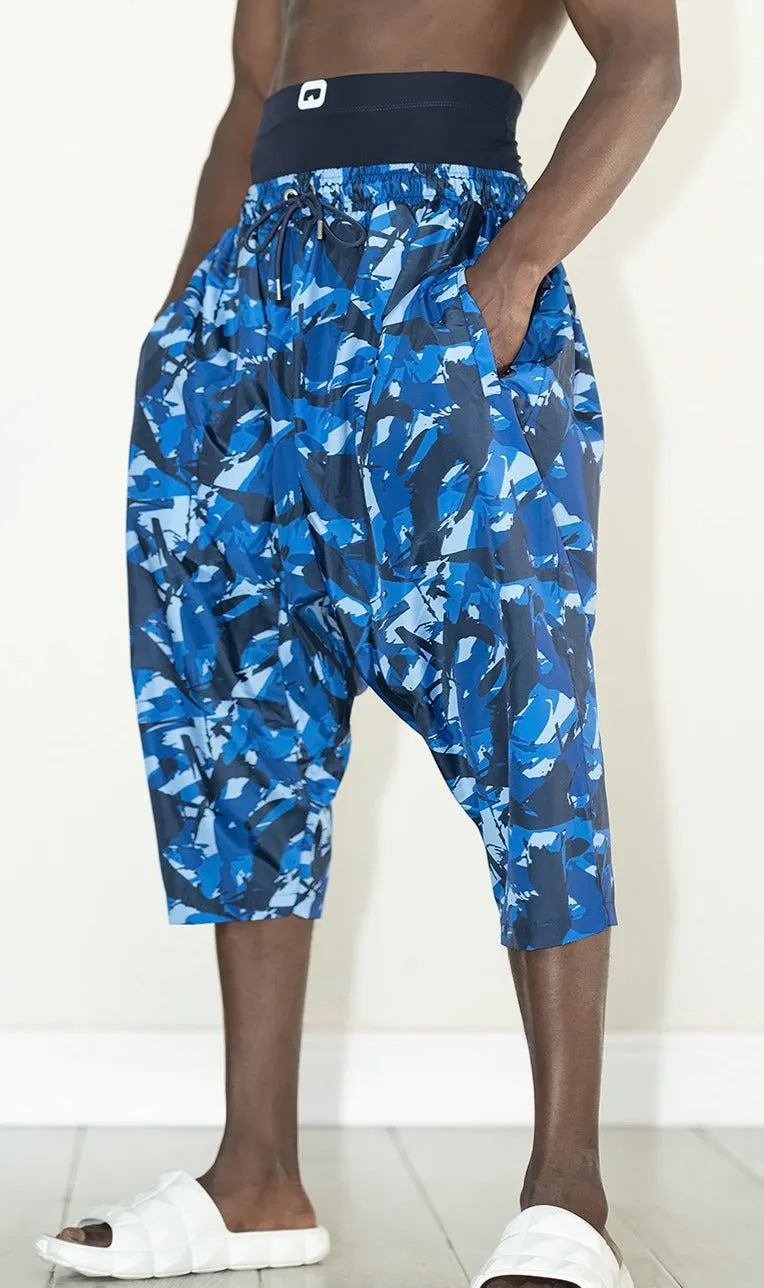 QL Halal Swim Shorts SB ARMY S24 in Navy Blue