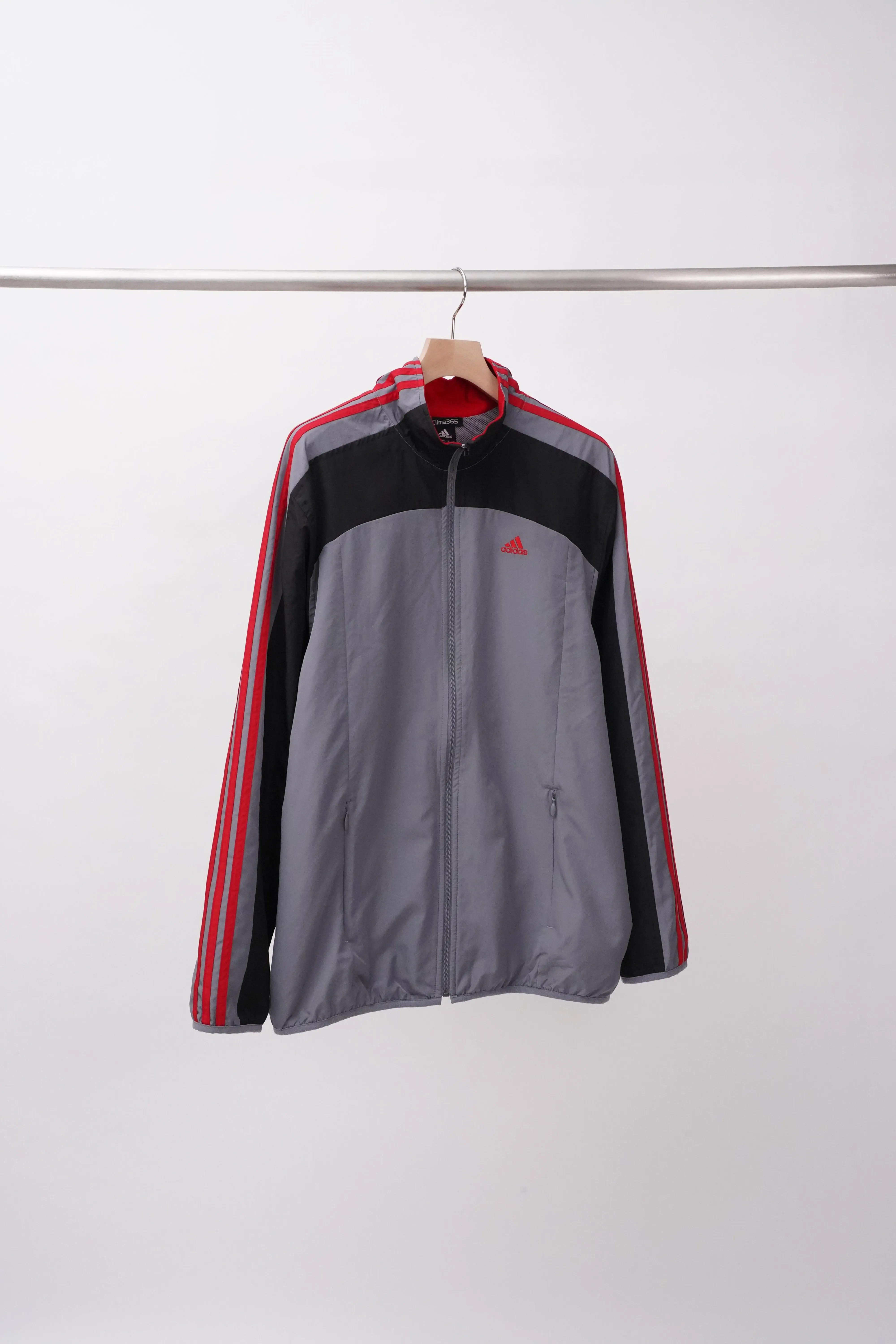 "adidas" -Polyester Track Jacket-