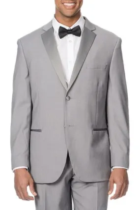 "Manhattan" Light Grey 2-Button Notch Tuxedo (2-Piece Set)