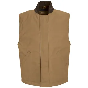 Red Kap Blended Duck Insulated Vest VD22 - Brown Duck