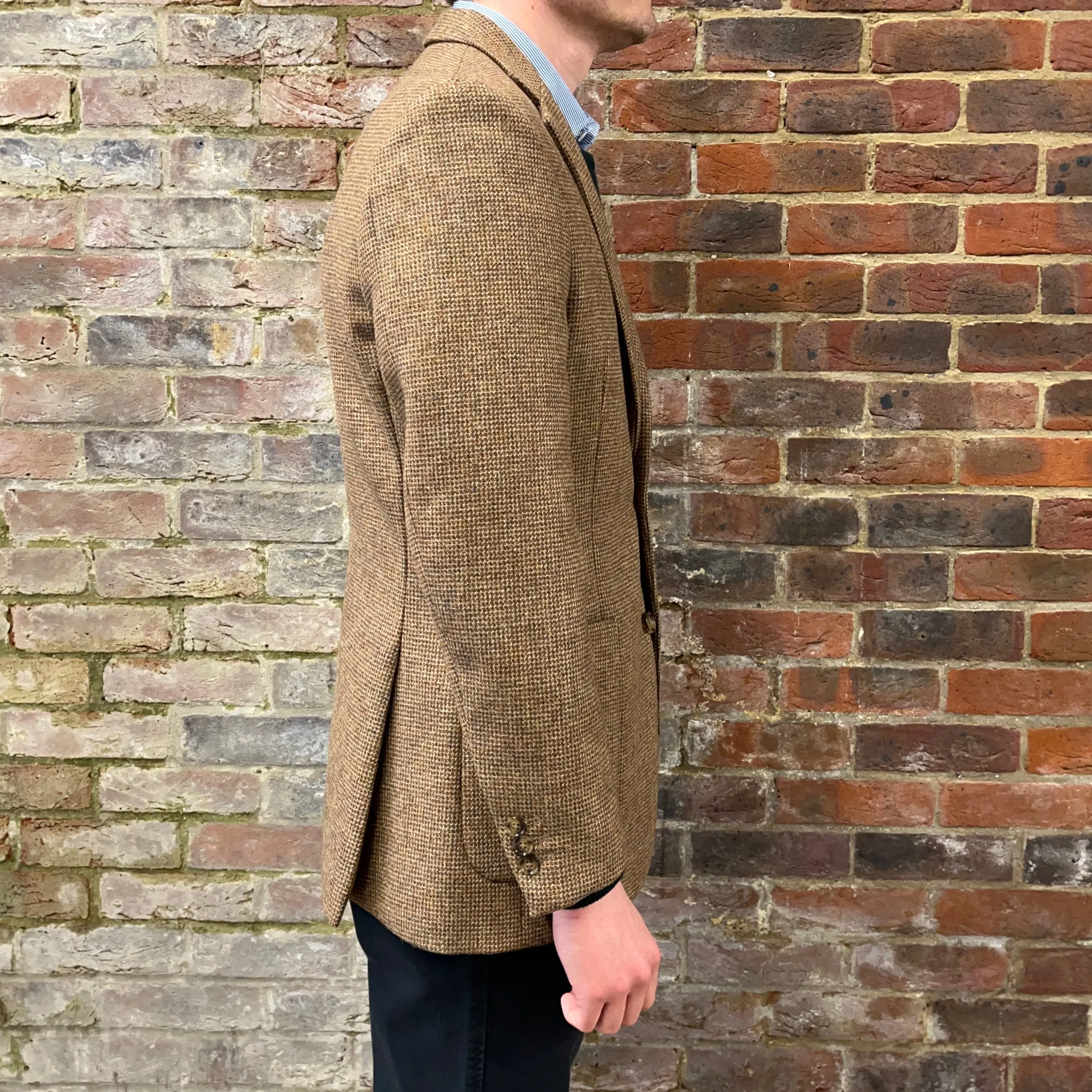 Regent - 'Goldfinch' Jacket - Ginger Flecked Tweed - Lovat Mill