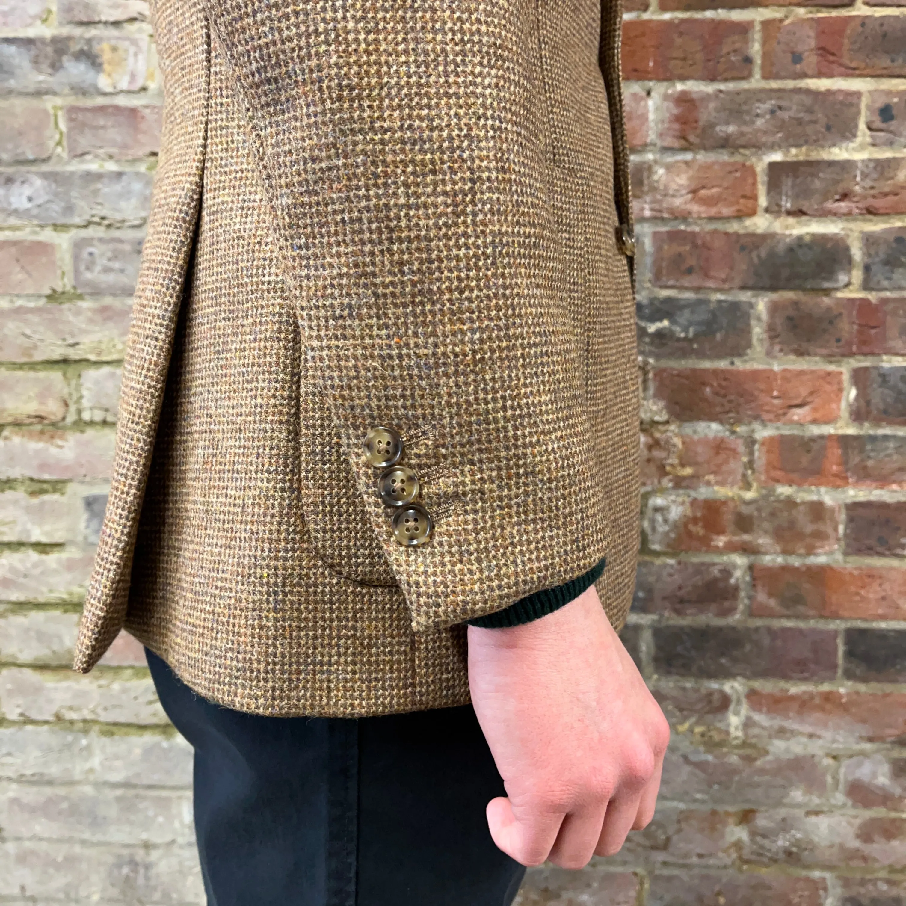 Regent - 'Goldfinch' Jacket - Ginger Flecked Tweed - Lovat Mill