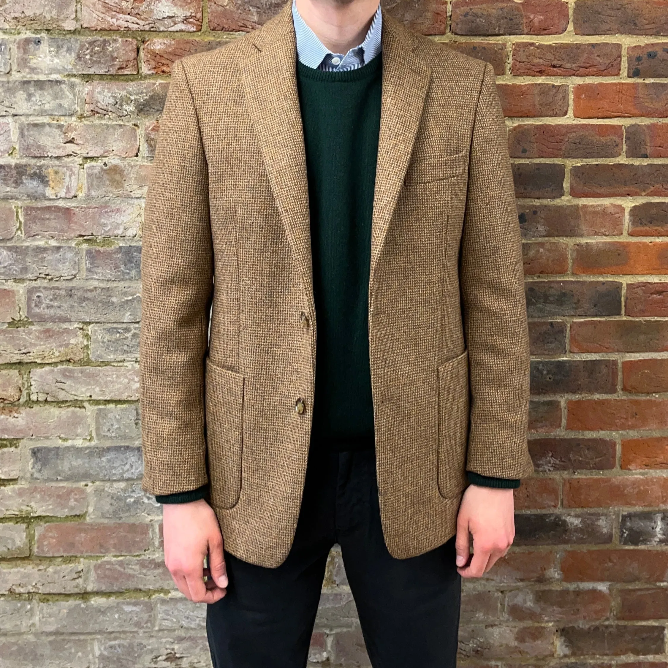 Regent - 'Goldfinch' Jacket - Ginger Flecked Tweed - Lovat Mill