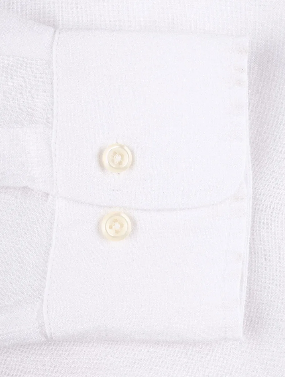 Regular Linen Shirt Button-down White