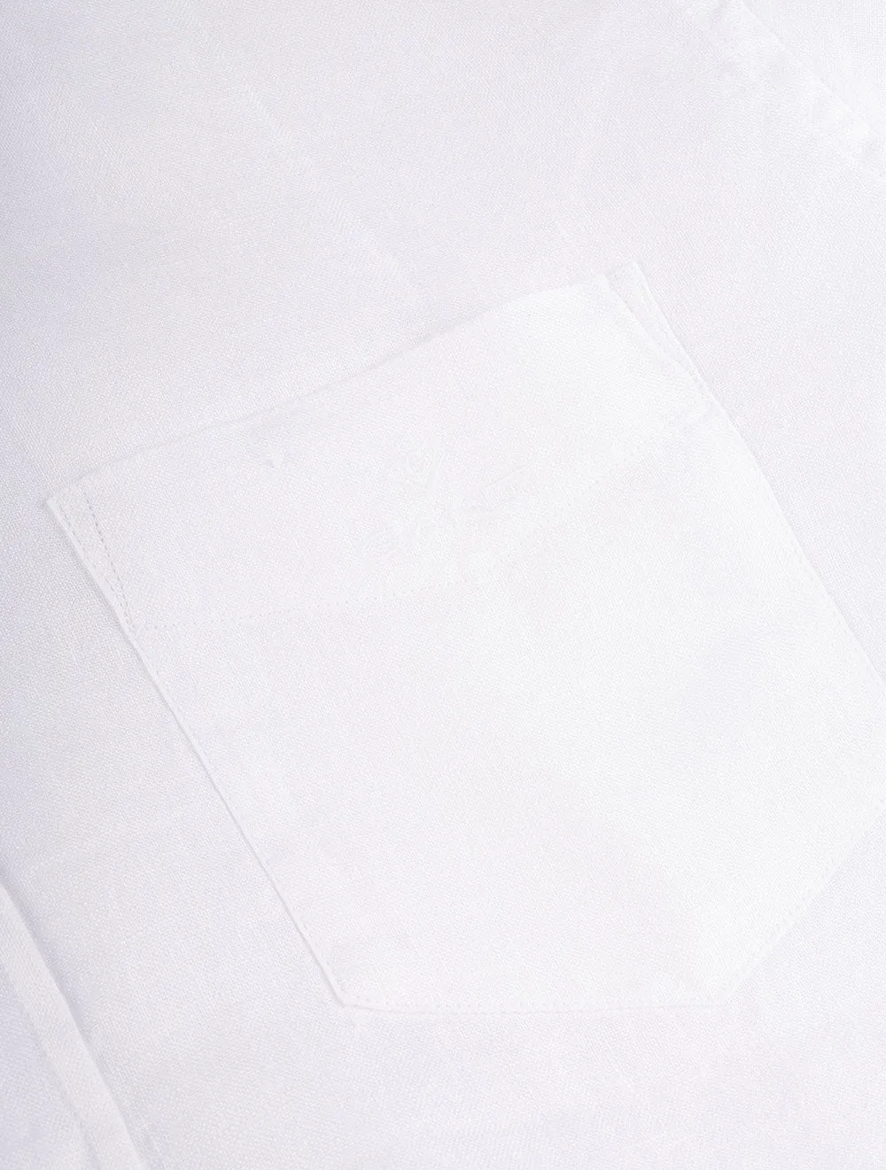 Regular Linen Shirt Button-down White