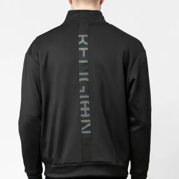 RELIGION REUNION TRACK TOP BLACK