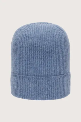 Renwick Fishermans Cashmere Beanie Blue