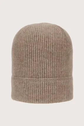 Renwick Fishermans Cashmere Beanie Brown